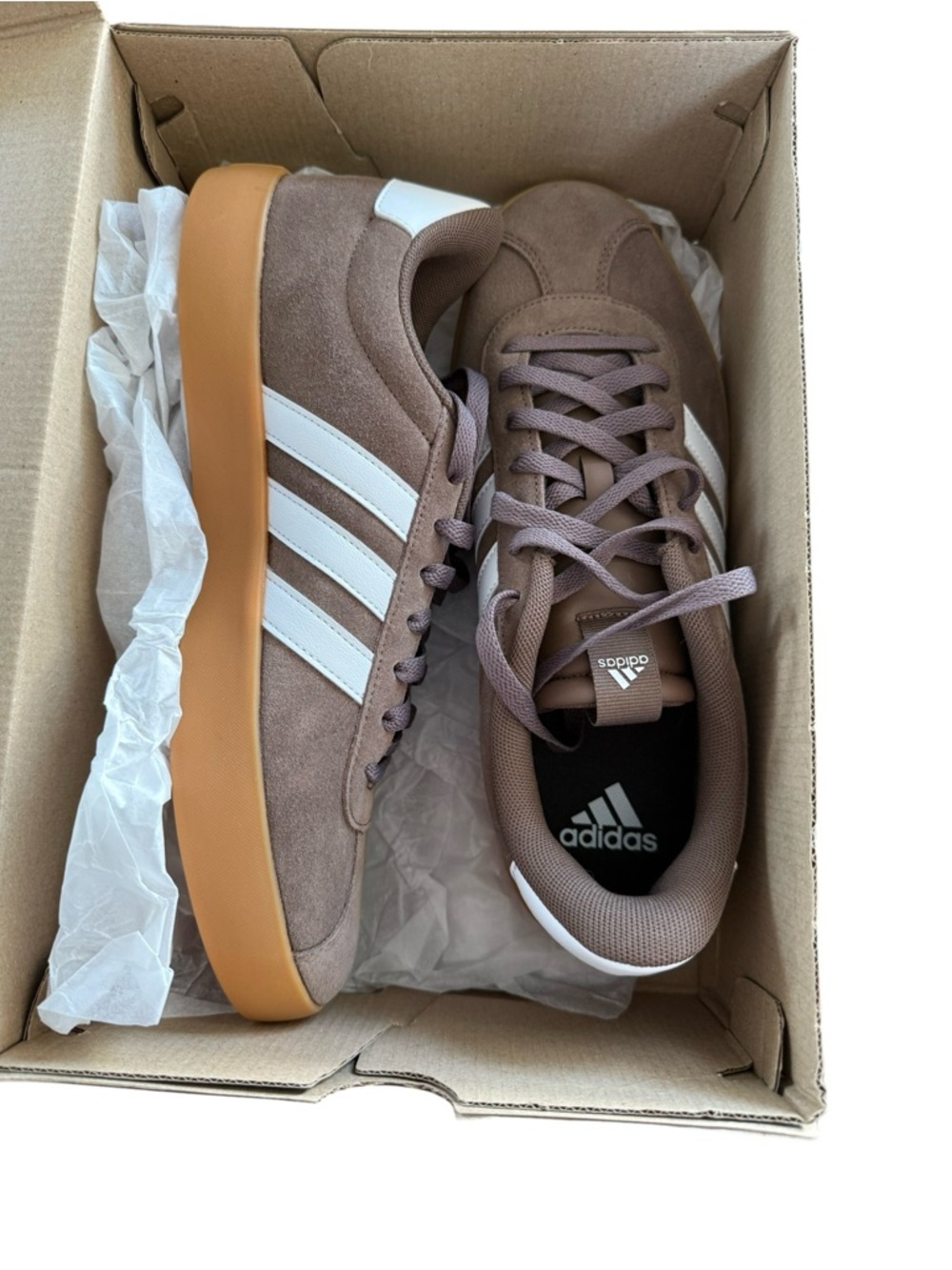 Adidas Men's VL Court 3.0 Sneakers New In Box Size 9 1/2 M - Picture 4 of 7